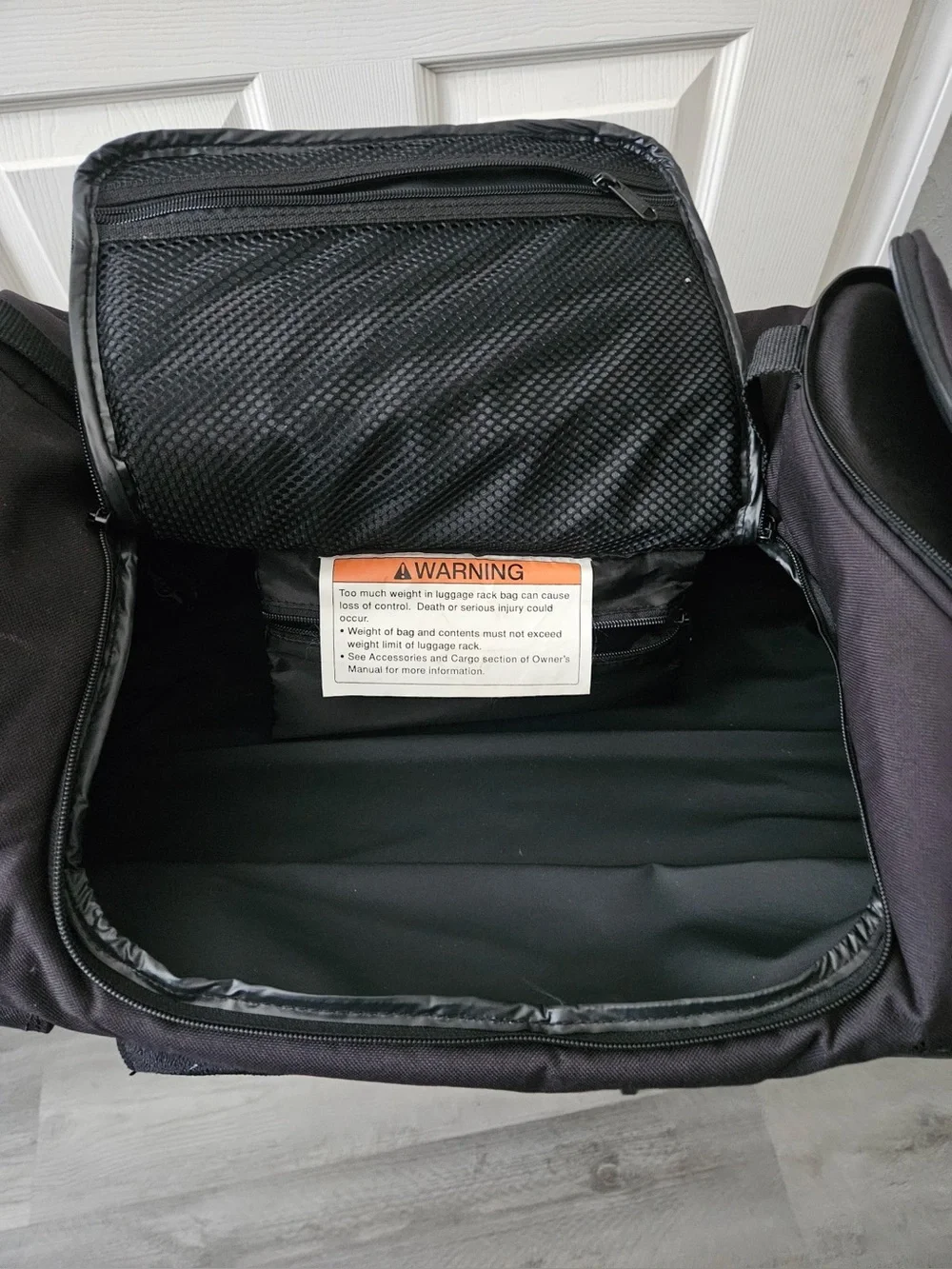 Harley-Davidson Black Men's Travel Duffel with Logo Patch